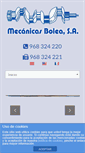 Mobile Screenshot of mecanicasbolea.com
